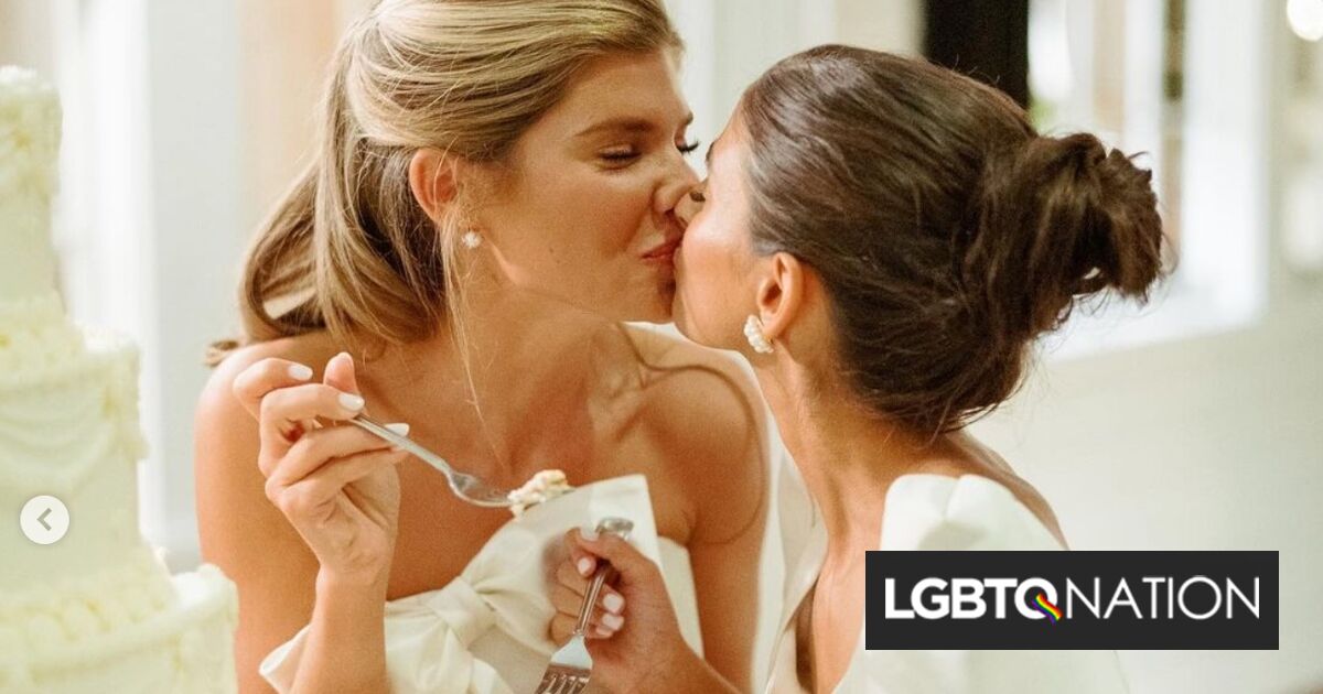 Novia en video viral de “boda real de lesbiana TikTok” se disculpa por tweets racistas