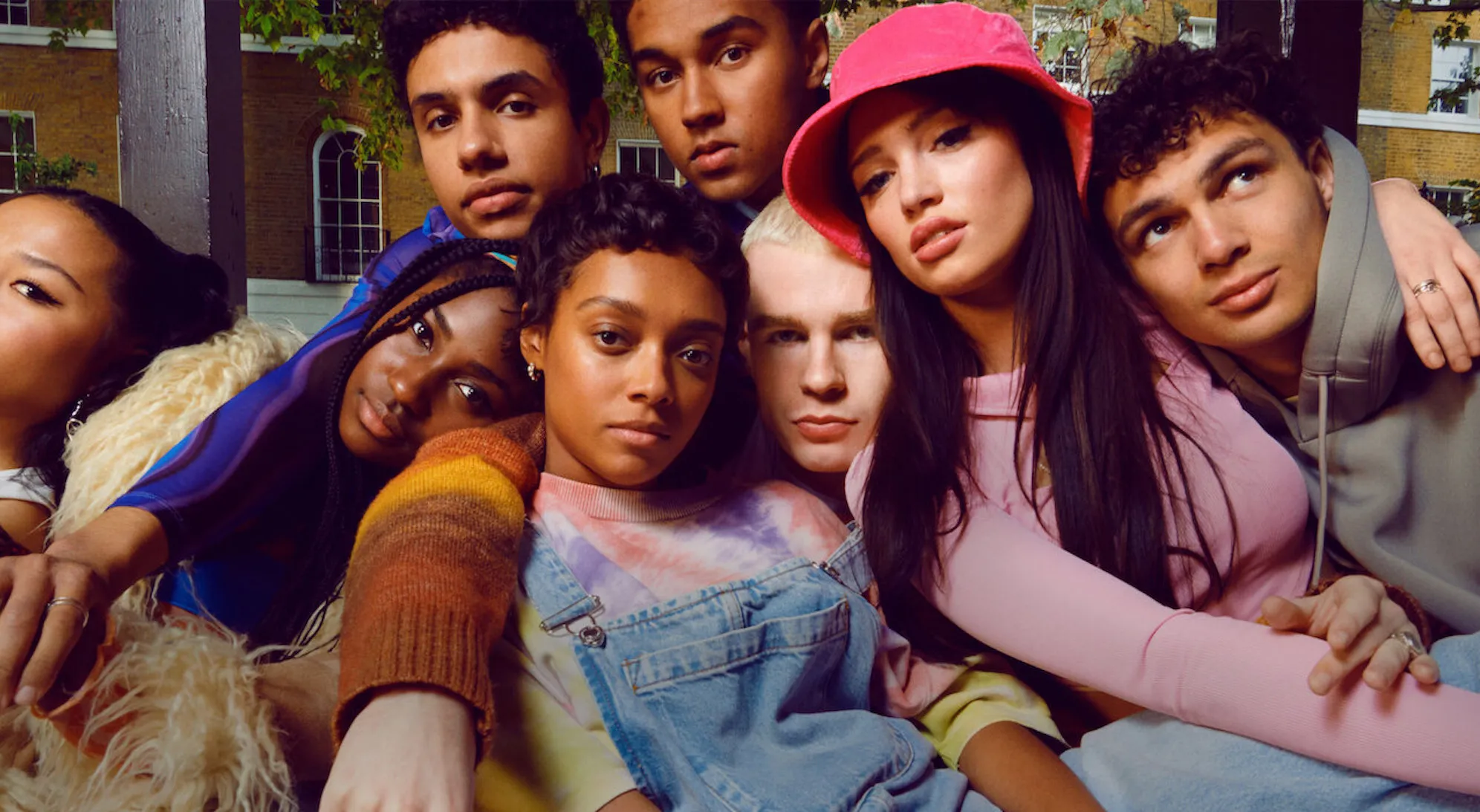 The cast of Netflix queer teen drama Everything Now