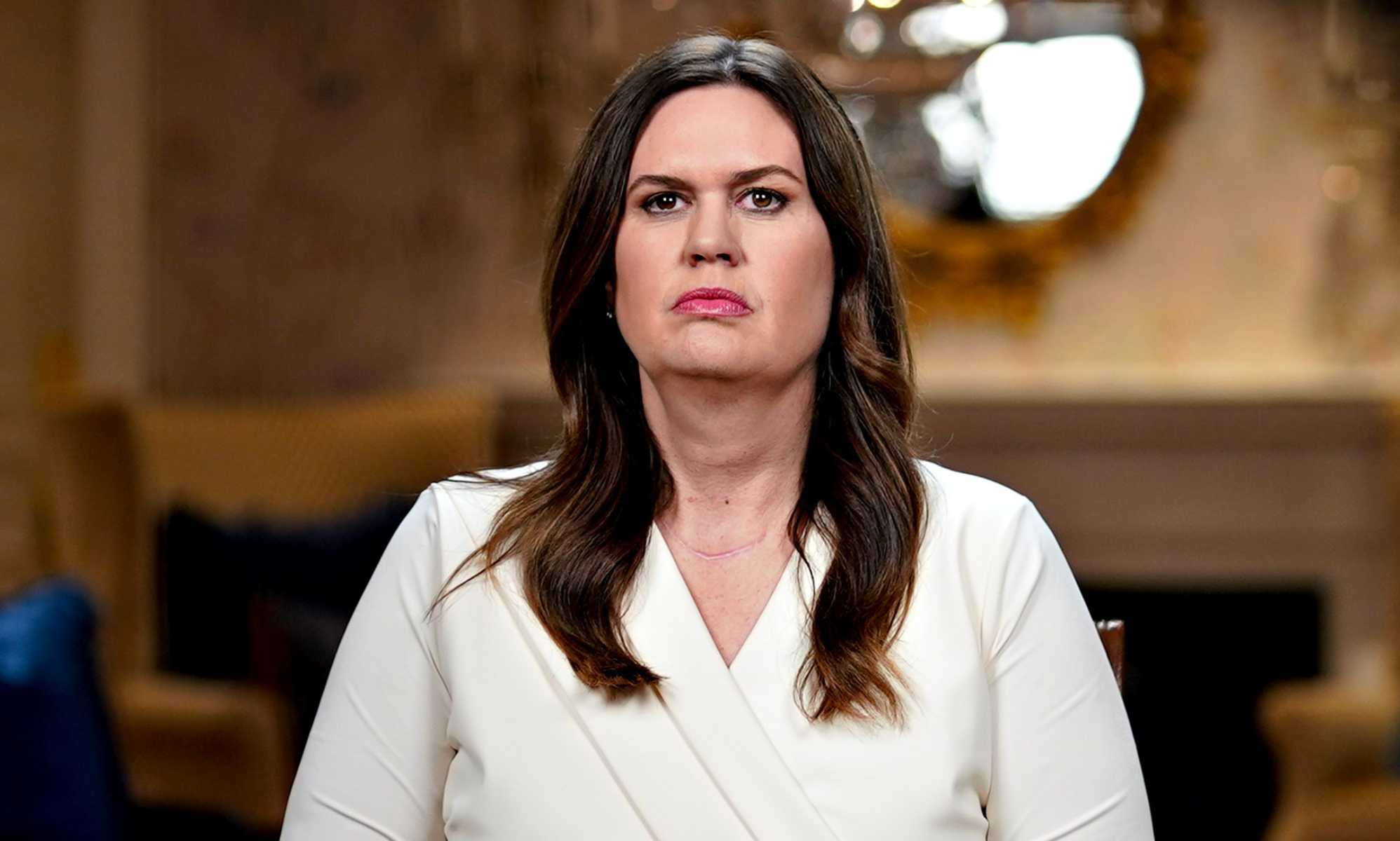 Arkansas Governor Sarah Huckabee Sanders