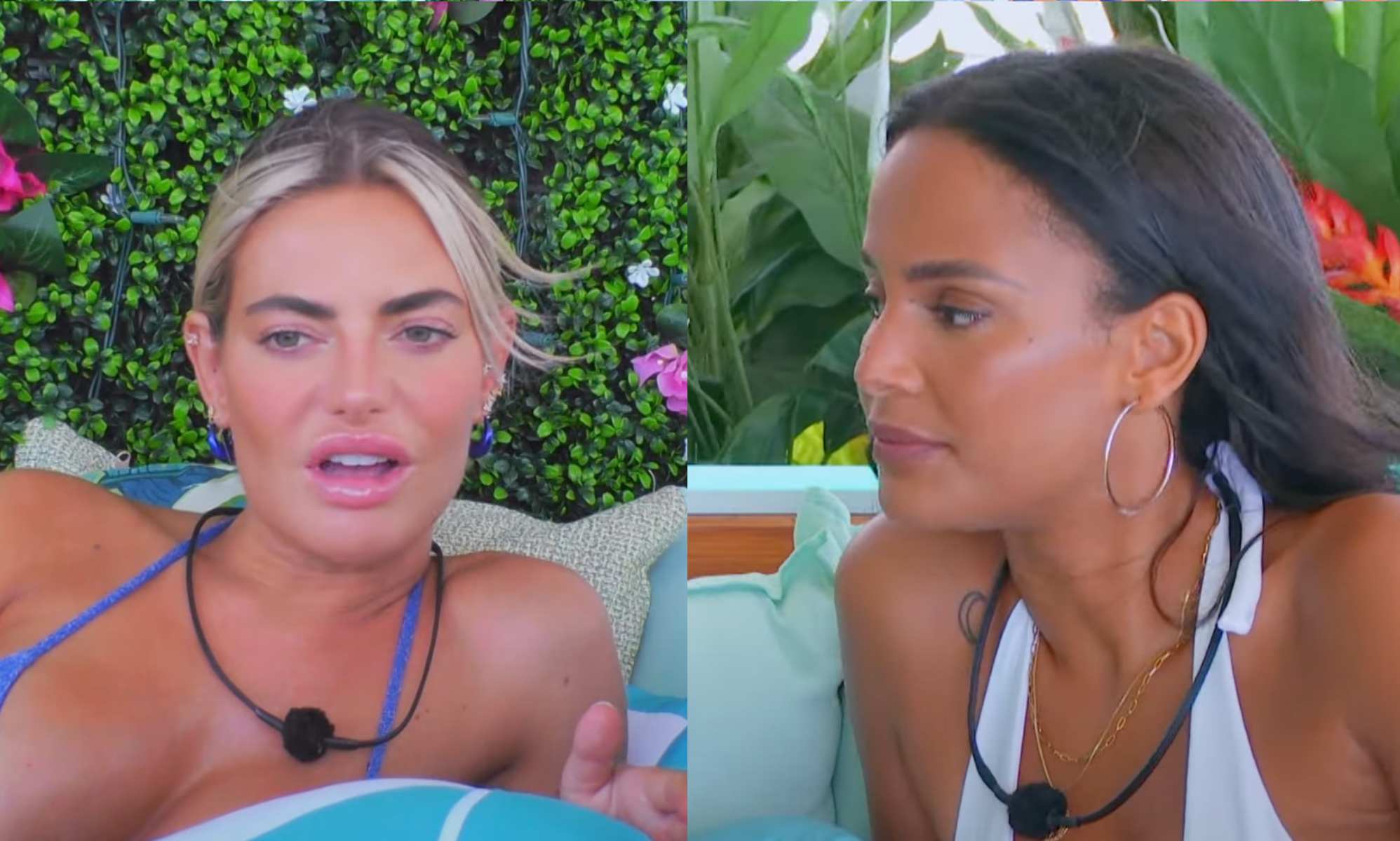 Love Island Games Megan Barton Hanson and Kyra Green