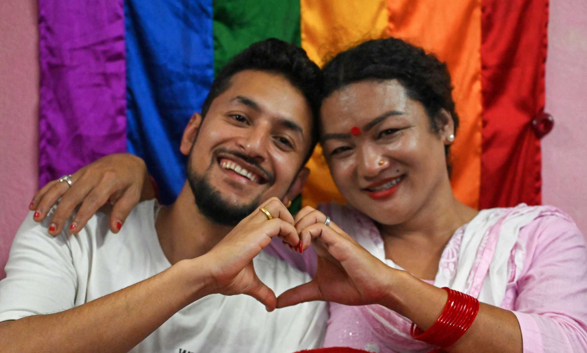 Maya Gurung and Surendra Pandey