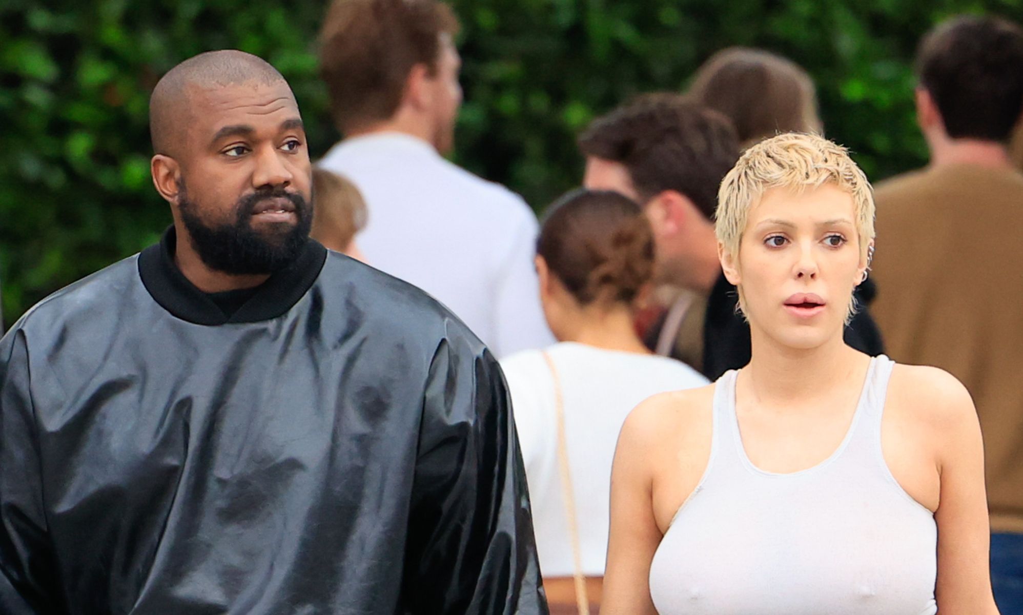 Kanye West and unofficial wife Bianca Censori.