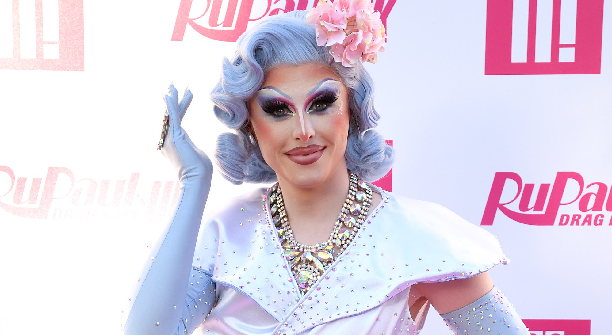 LONDON, ENGLAND - SEPTEMBER 17: Blu Hydrangea attends the Ru Paul