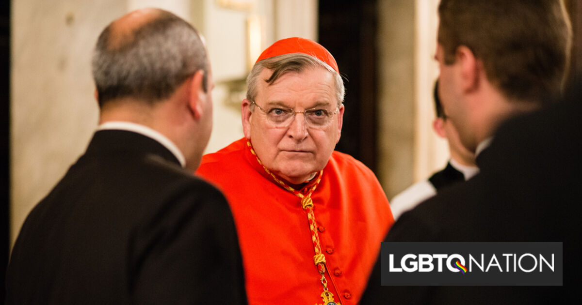 El Papa está desalojando brutalmente a un cardenal anti-LGBTQ+ de su casa y quitándole el sueldo