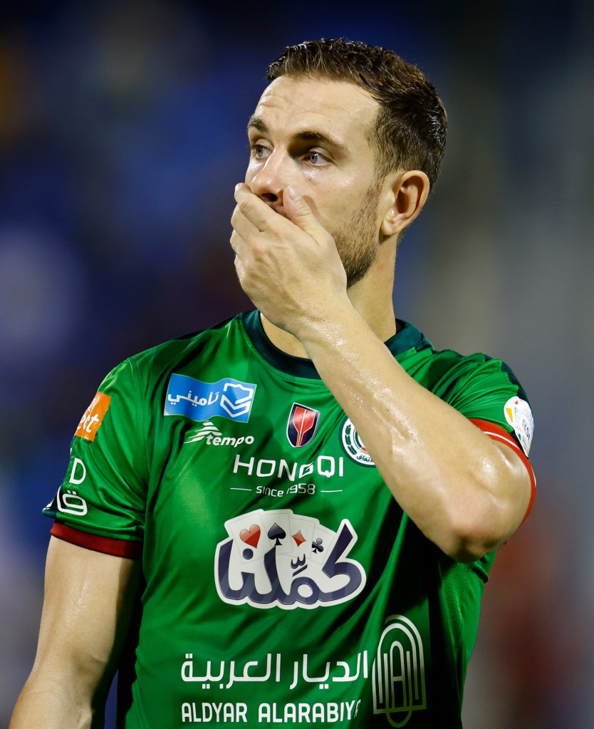 Jordan Henderson fue abucheado por los aficionados de Inglaterra durante un partido amistoso contra Australia el viernes (13 de octubre)