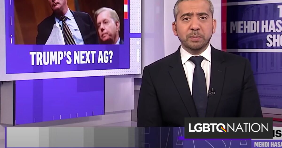 El potencial fiscal general de Trump amenaza con enviar a un periodista gay a prisión de mujeres