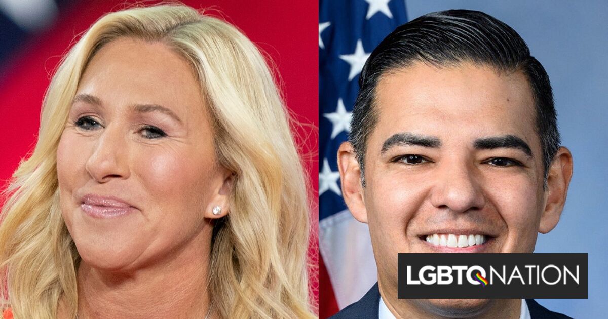 El representante gay llama a Marjorie Taylor Greene “traidora” por tratar a los insurrectos del J6 como “héroes”