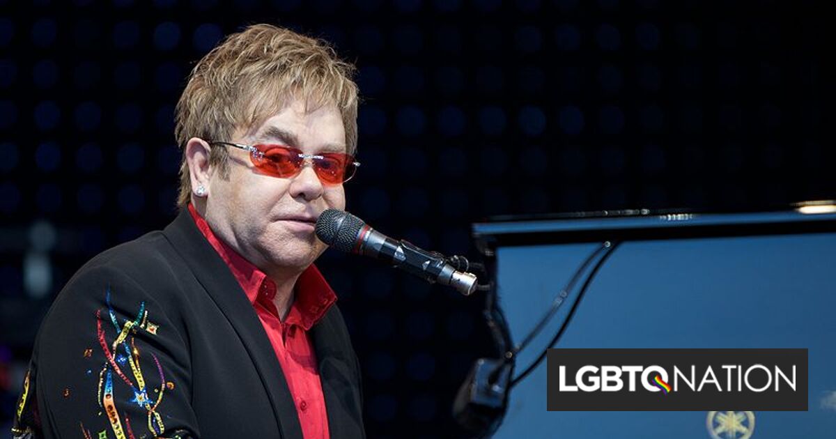Elton John lanza una colaboración de producto inusual para luchar contra el SIDA