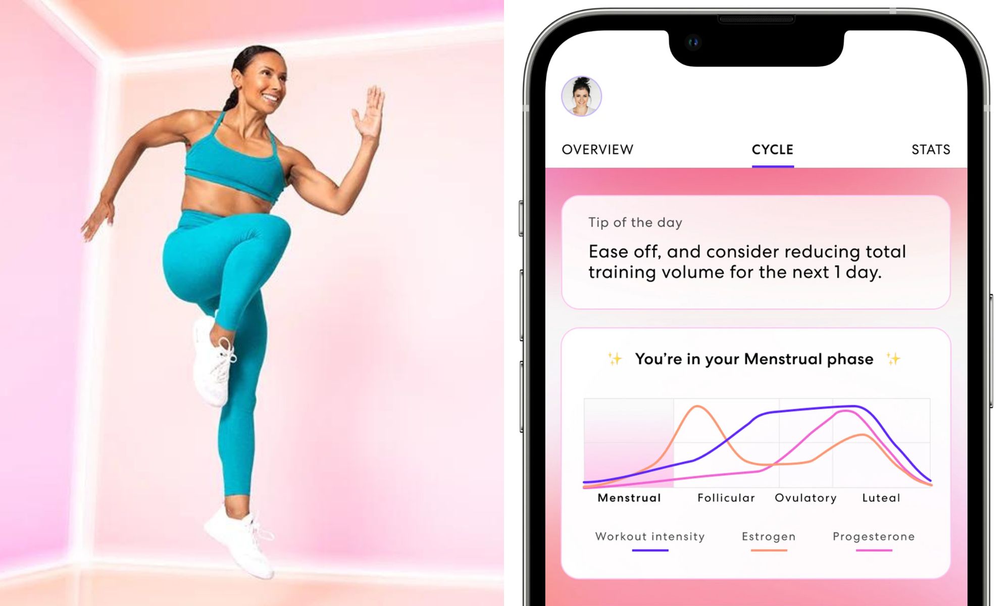 This inclusive fitness app adds menstrual cycle tracking feature