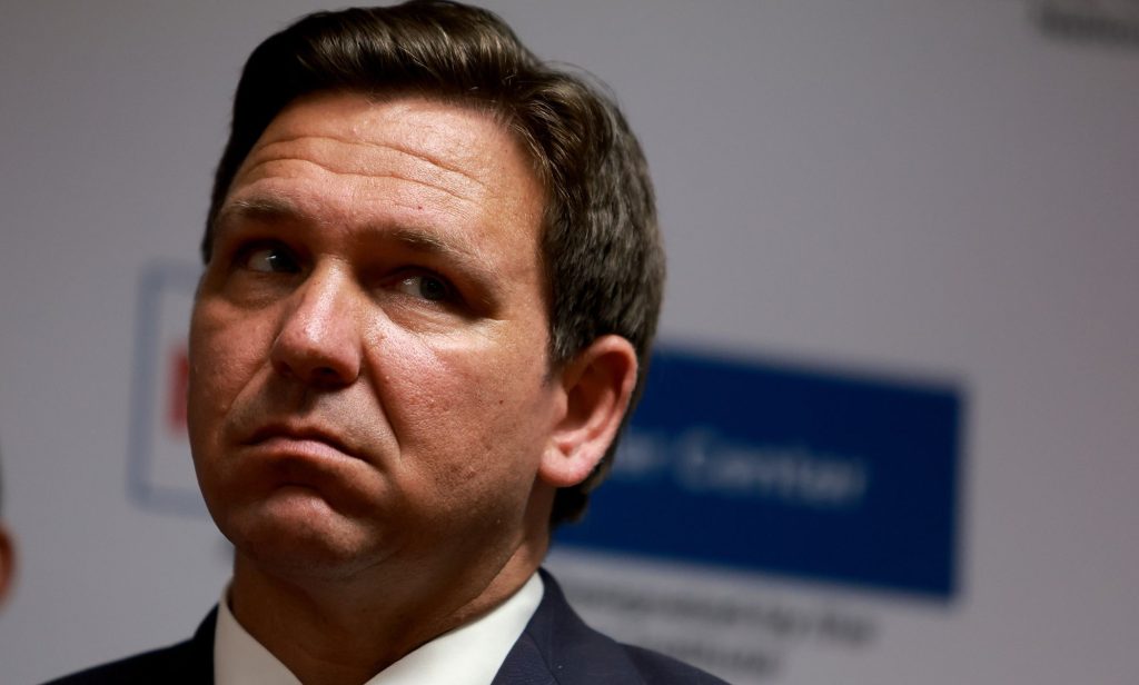 Ron DeSantis, pictured.