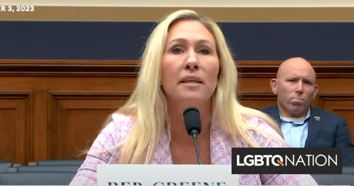 Marjorie Taylor Greene miente mientras testifica en la Cámara sobre su “proyecto de ley exclusivo” anti-trans