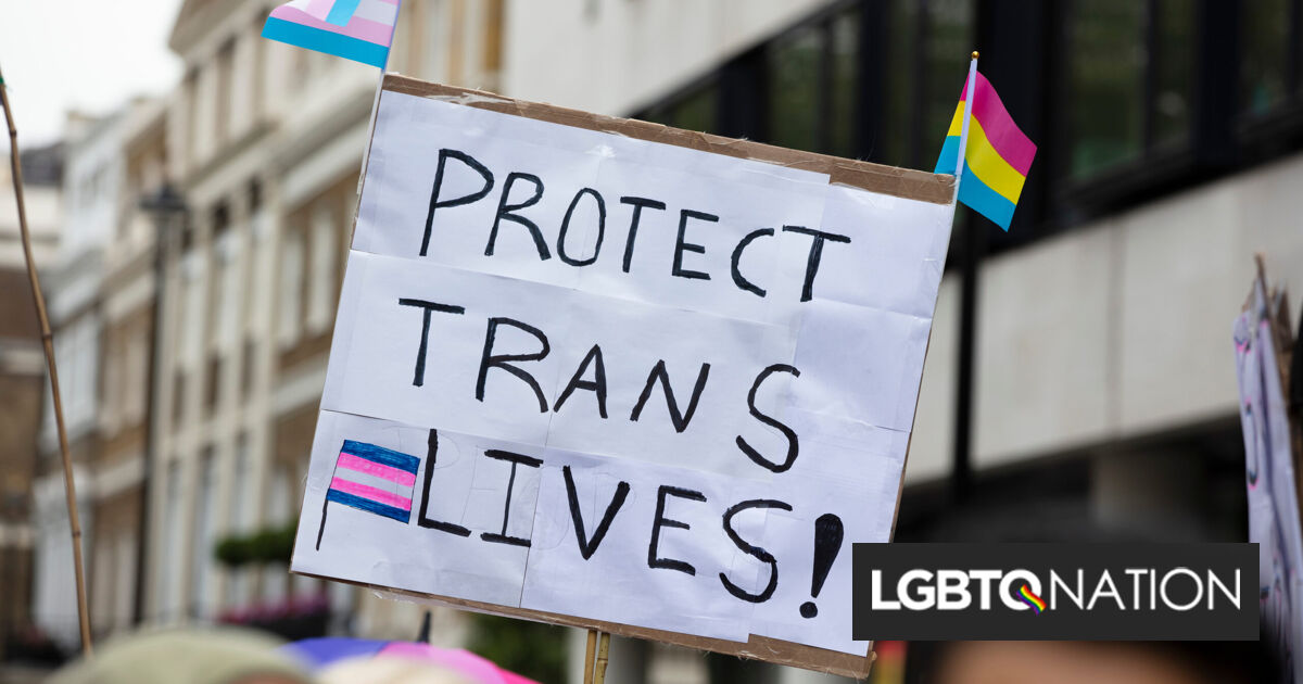 Nadie está a salvo hasta que las personas trans estén a salvo