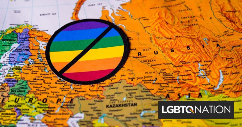 Rusia toma medidas para ilegalizar el movimiento de derechos LGBTQ+
