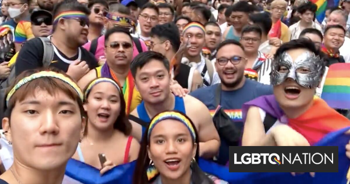 Taiwán acaba de celebrar el mayor evento del Orgullo Asiático de la historia