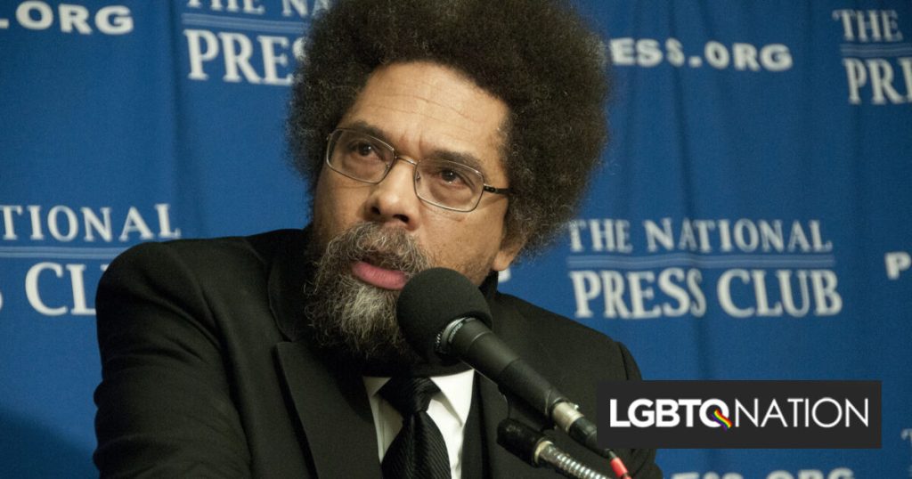 ¿Quién es Cornel West?  ¿Cuál es su postura sobre las cuestiones LGBTQ+?