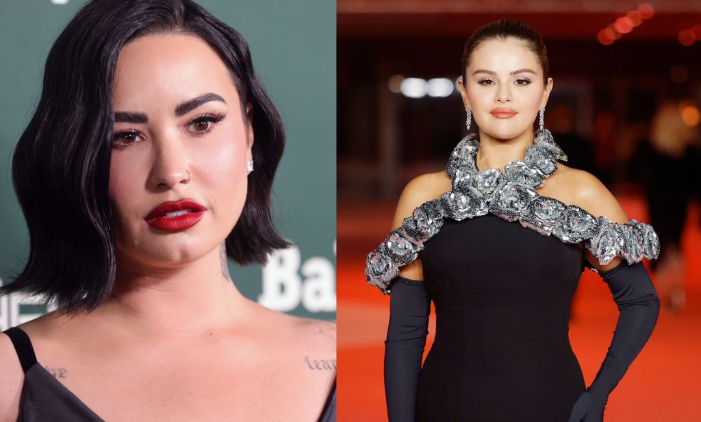 Composite image of Demi Lovato and Selena Gomez