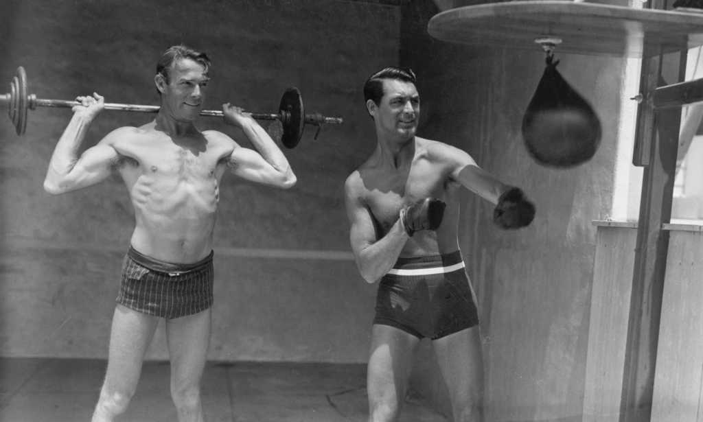 Cary Grant y Randolph Scott