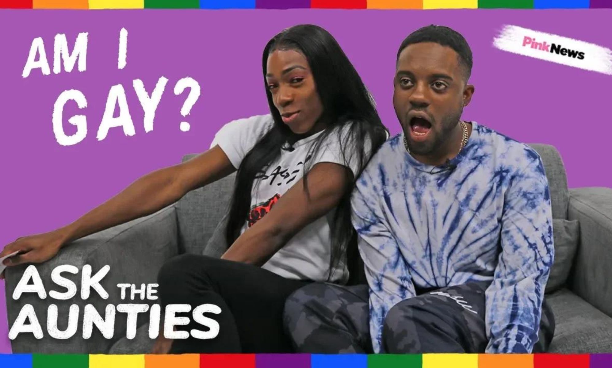 This is a promotional image for PinkNews