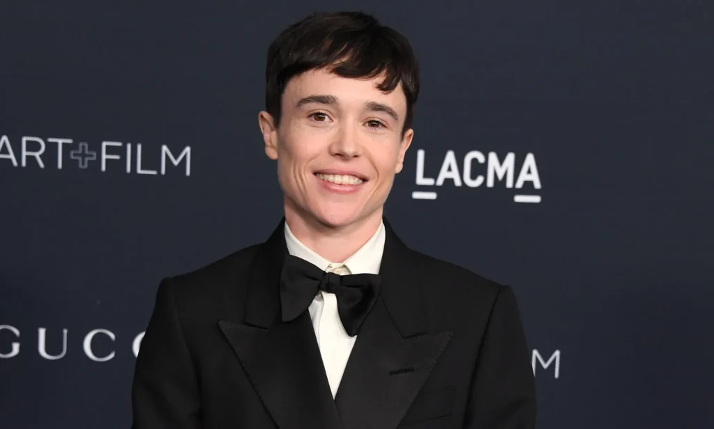Elliot Page has opened up about filming his new movie Close To You.