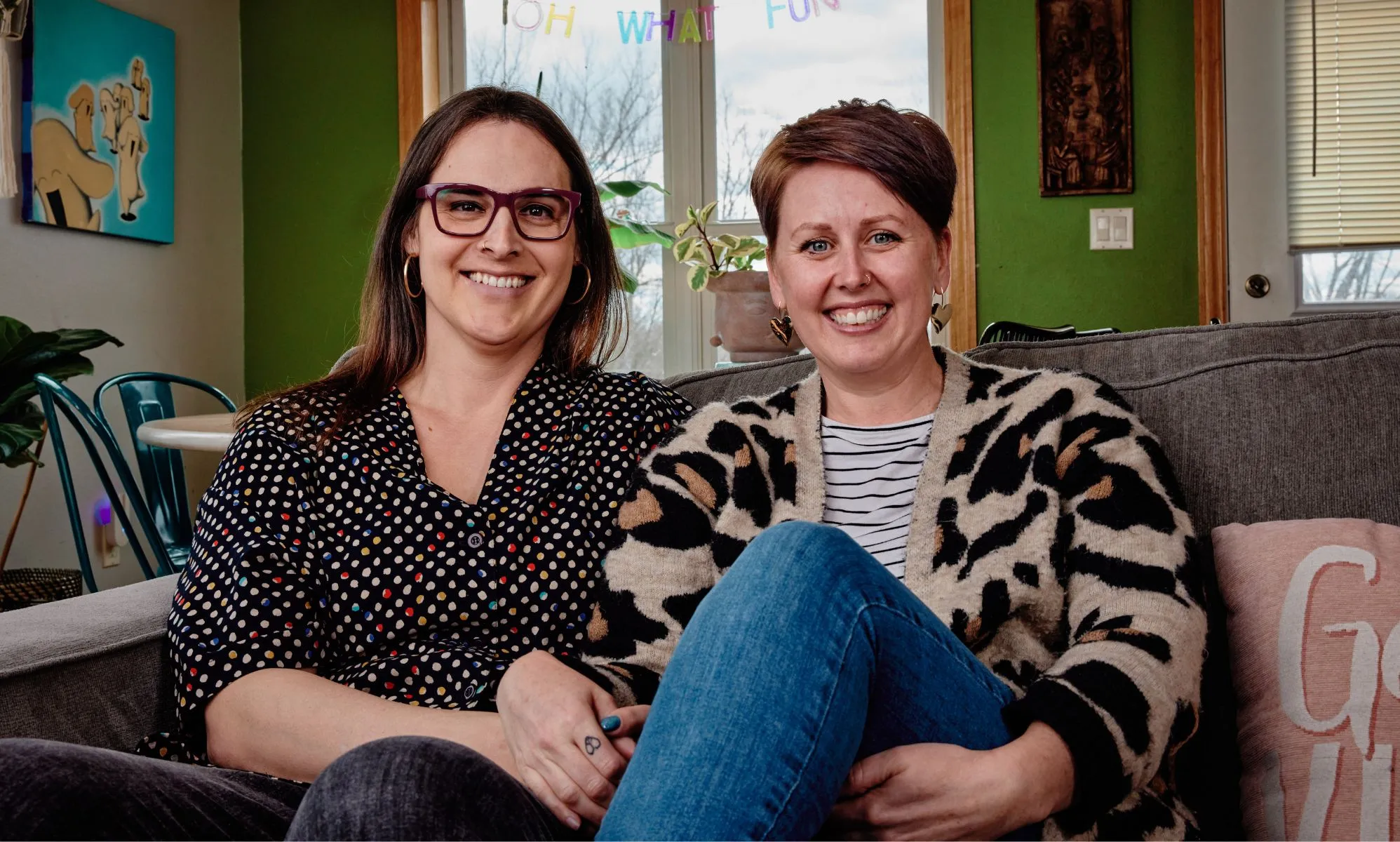 Nia and Katie in We Live Here: The Midwest.