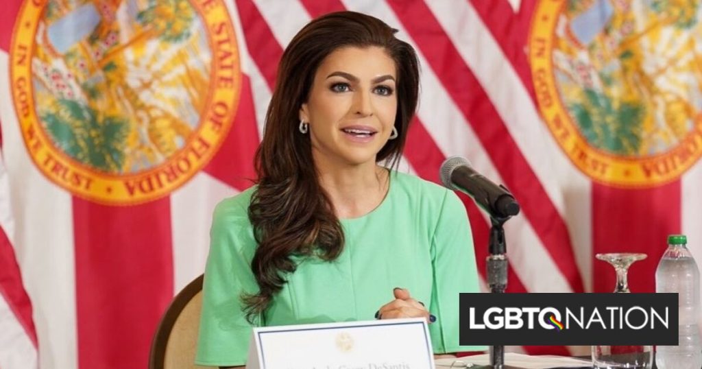 Casey DeSantis anima a sus seguidores a cometer “fraude electoral” para ayudar a su marido a ganar el caucus de Iowa