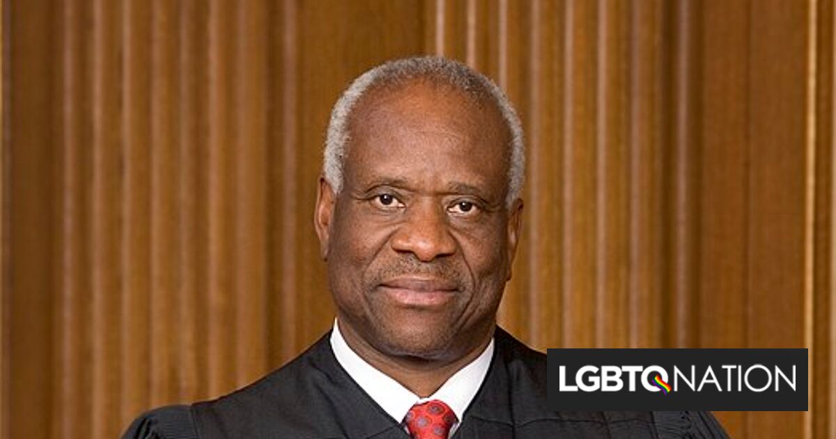 Clarence Thomas está indignado porque la Corte Suprema se negó a aceptar el caso de terapia de conversión