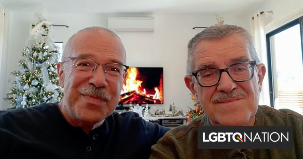 Estos abuelos homosexuales tienen el mensaje navideño más dulce que escucharás este año