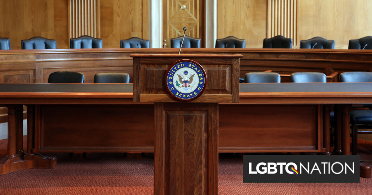 Los derechistas culpan a la “depravación” gay por un vídeo explícito grabado en el Senado de EE.UU.