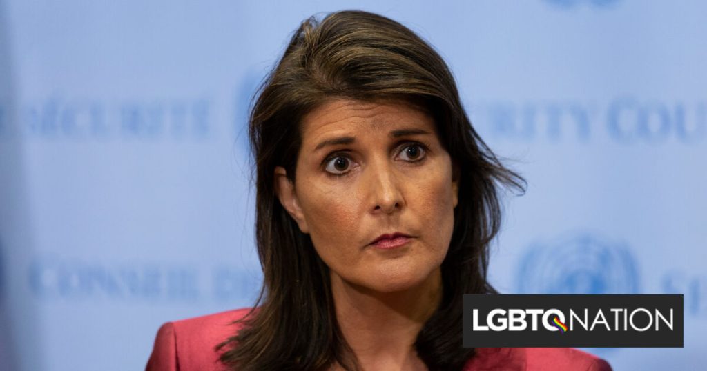 Nikki Haley promete que “siempre luchará” contra los niños trans que practican deportes
