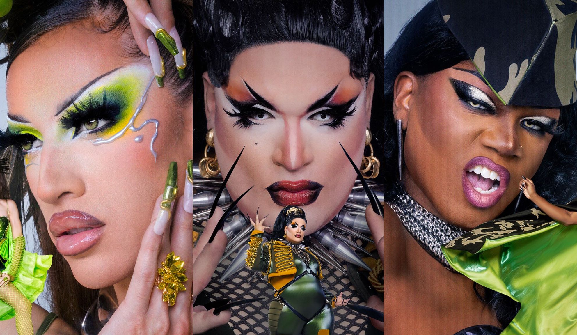 Promotional still of queens from the cast of RuPaul