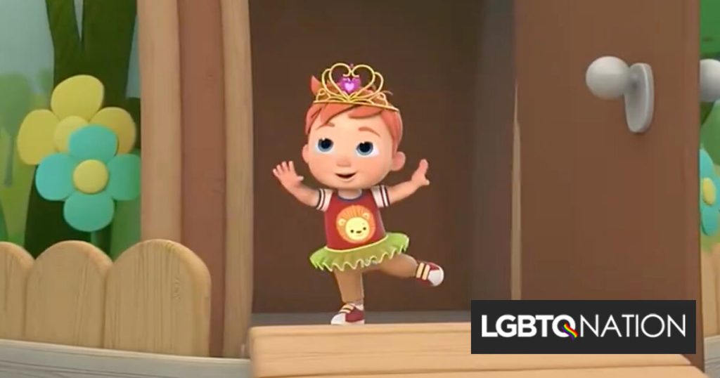 Trolls de derecha piden boicotear Netflix por dibujos animados de padres homosexuales y un niño con tutú