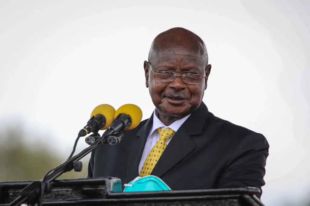 Presidente de Uganda Yoweri Museveni