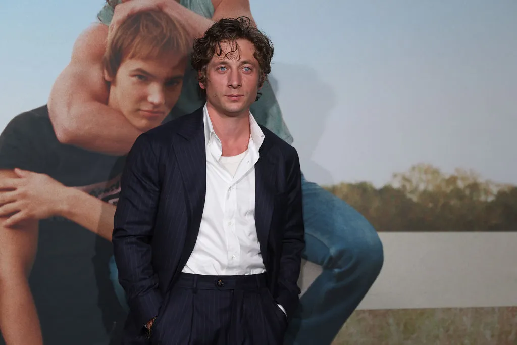 Jeremy Allen White strips off to his underwear for Calvin Klein campaign.