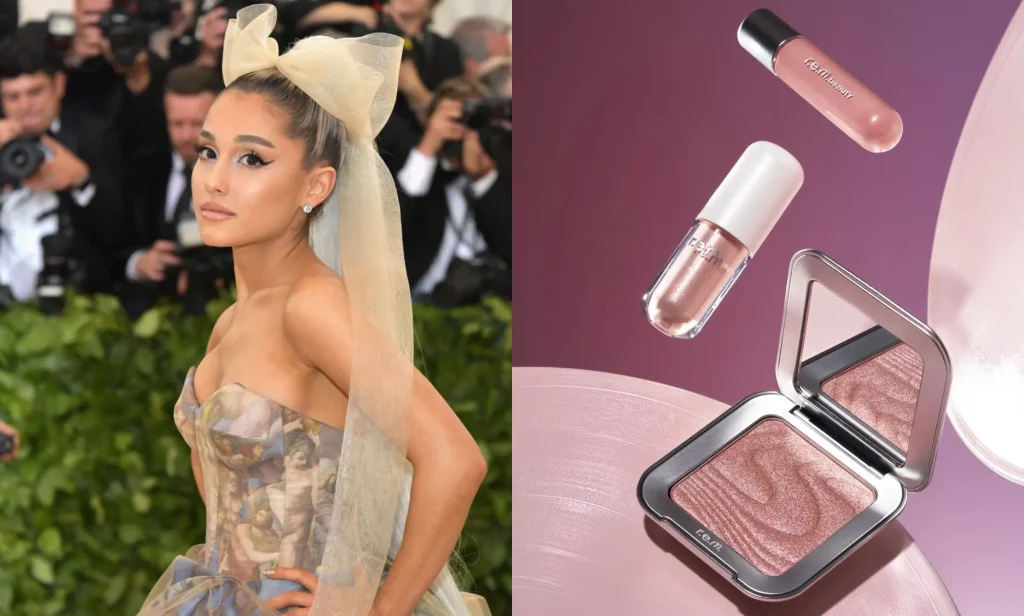 Ariana Grande and r.e.m. beauty announce