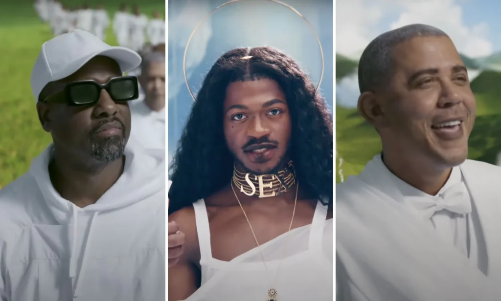 Todos los dobles de celebridades que aparecen en el video súper queer 'J Christ' de Lil Nas X
