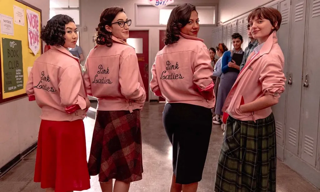 Reparto de Grease: Rise of the Pink Ladies.