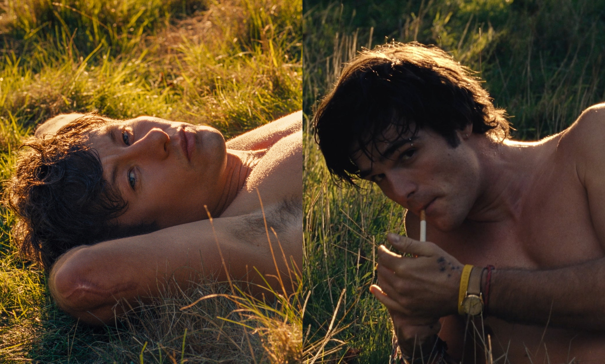 Barry Keoghan and Jacob Elordi in Saltburn.