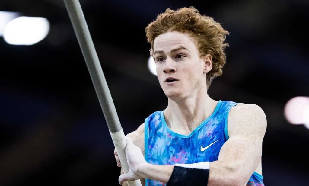Shawn Barber competing