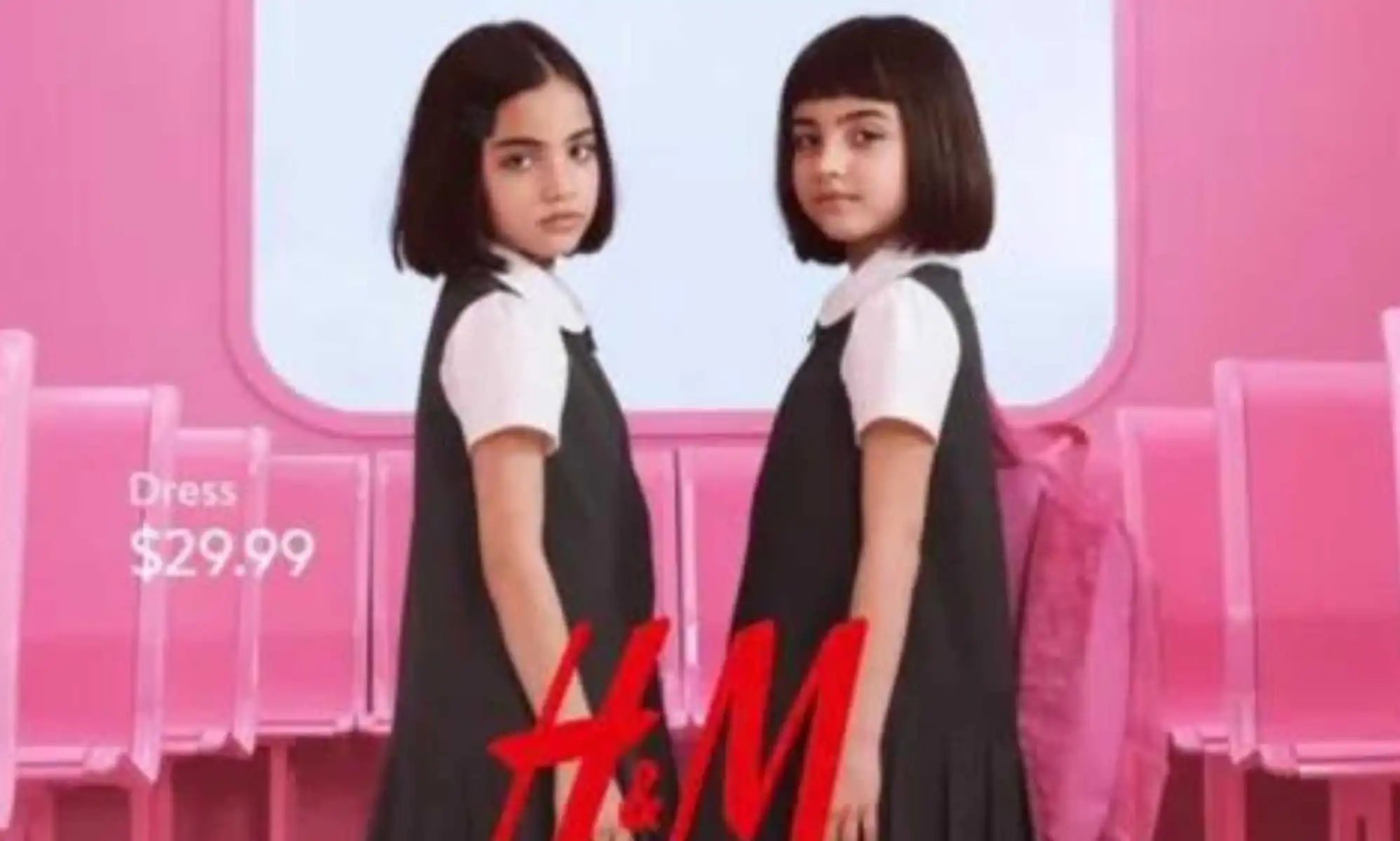 H&M has been forced to pull a school social medial advert, aimed at its Australian customers, after claims it was sexualising children. (H&M)