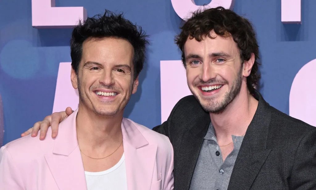 Andrew Scott and Paul Mescal at a screening of All of Us Strangers.