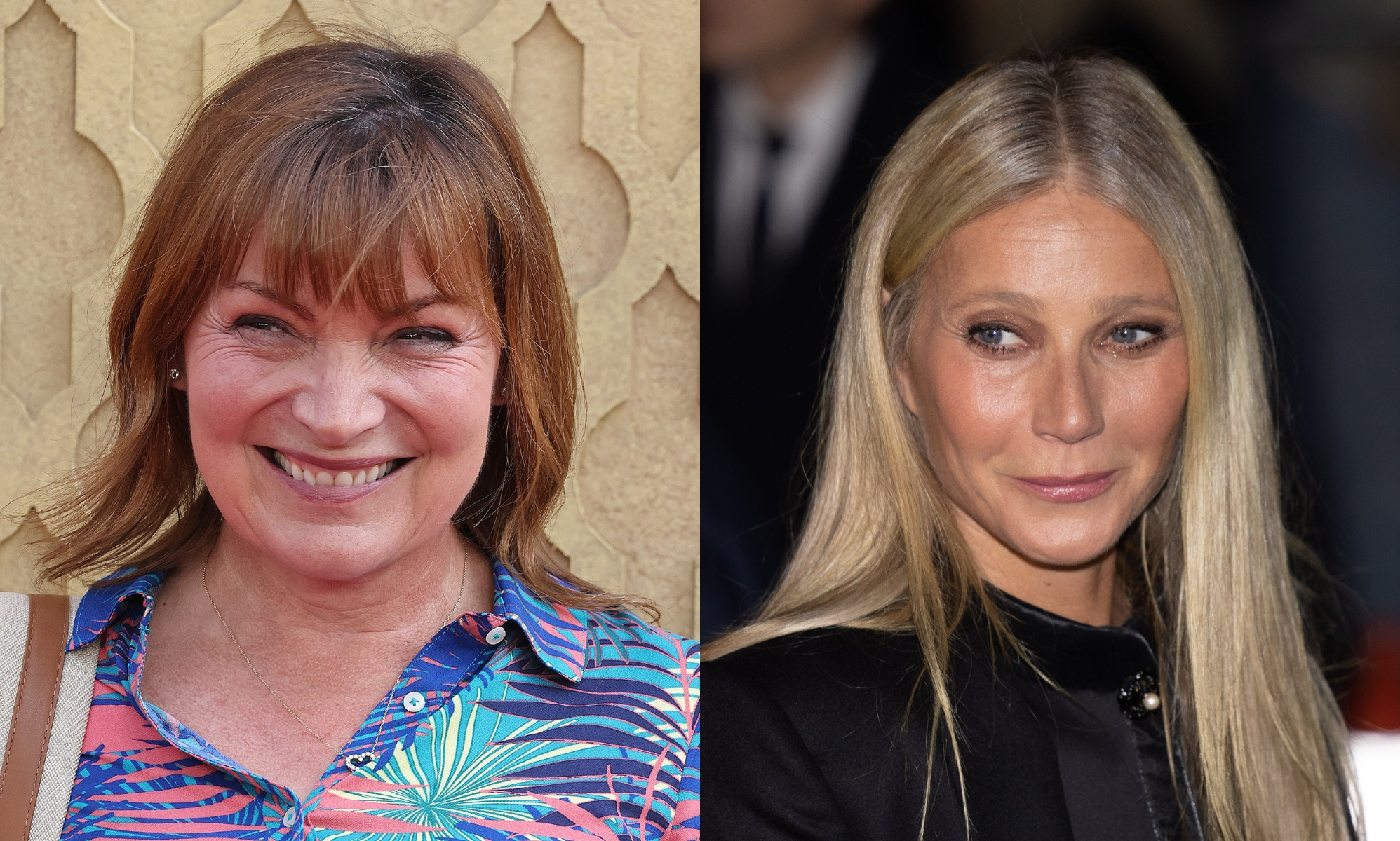 Lorraine Kelly and Gwyneth Paltrow