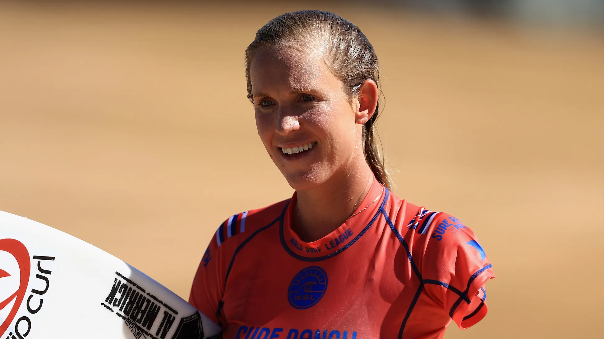 Bethany Hamilton competes during the qualifying round of the World Surf League Surf Ranch Pro on September 8, 2018 in Lemoore, California.