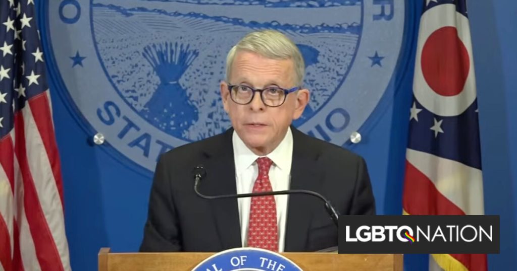 El gobernador de Ohio acaba de hacer la vida mucho más difícil para las personas transgénero
