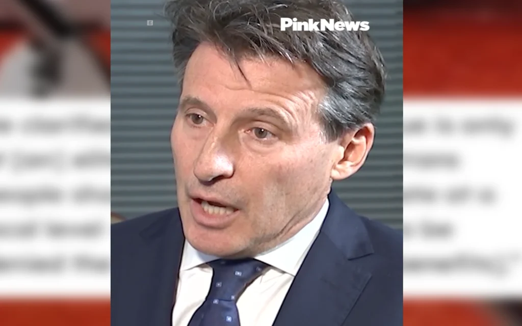 El jefe de World Athletics, Sebastian Coe, apoya la inclusión trans en el deporte local