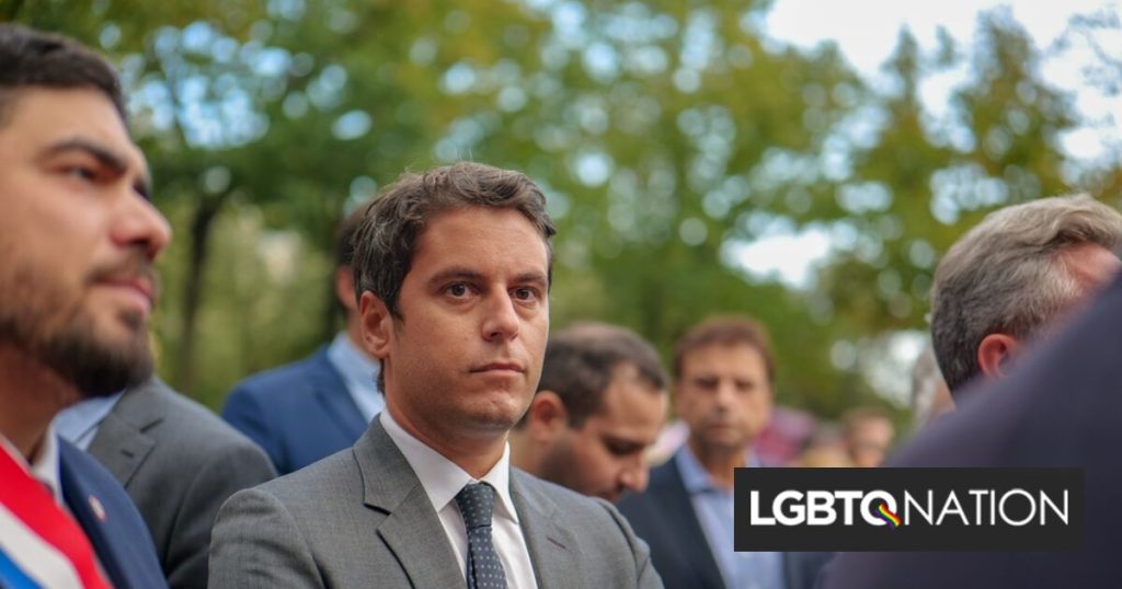 Francia tiene su primer primer ministro gay con Gabriel Attal
