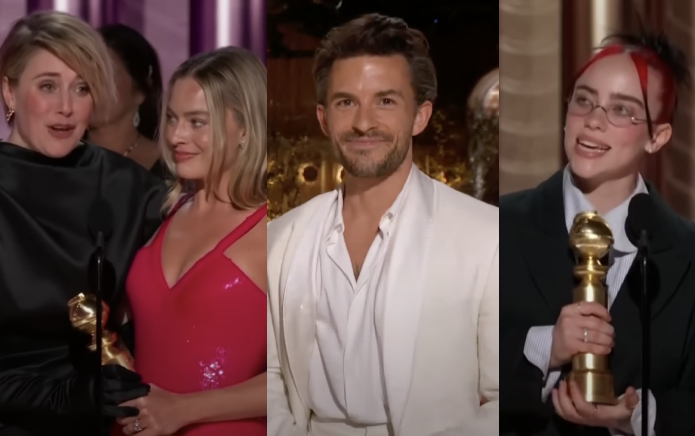 Globos de Oro: de Jonathan Bailey a Barbie, así respondieron los espectadores a los momentos gay