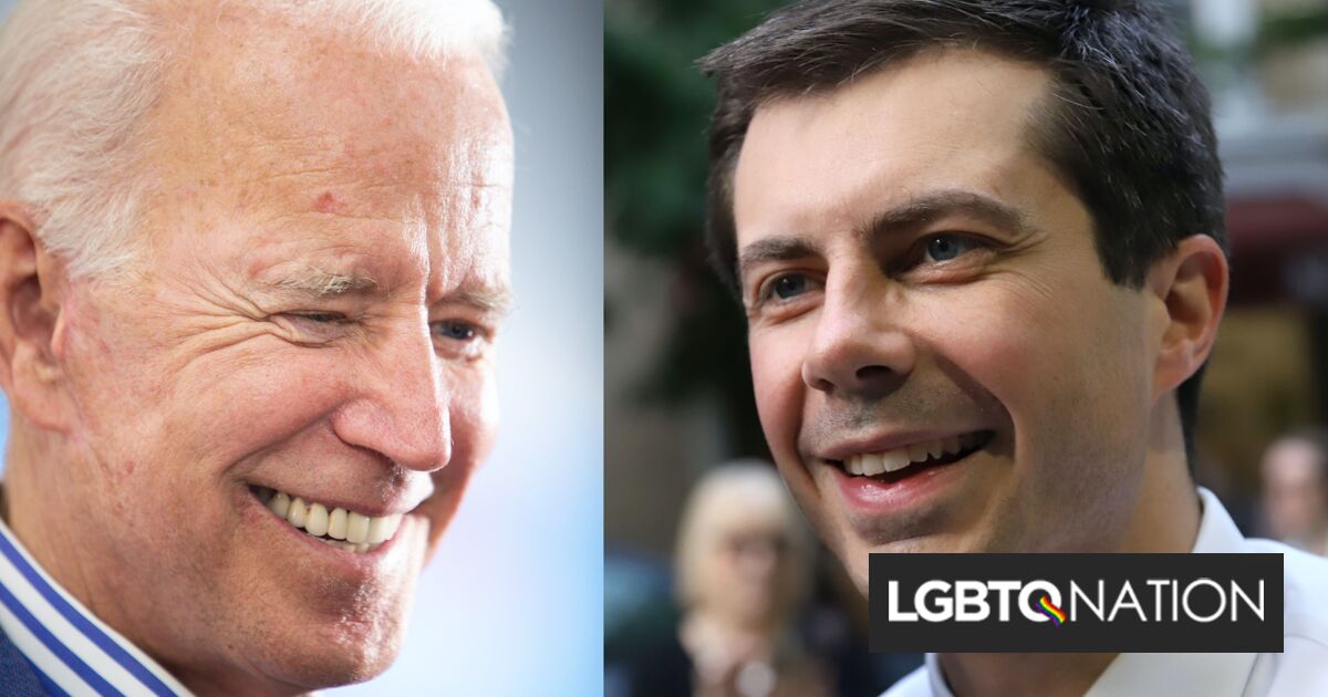 Joe Biden le dio a Pete Buttigieg el mejor regalo de cumpleaños de todos los tiempos