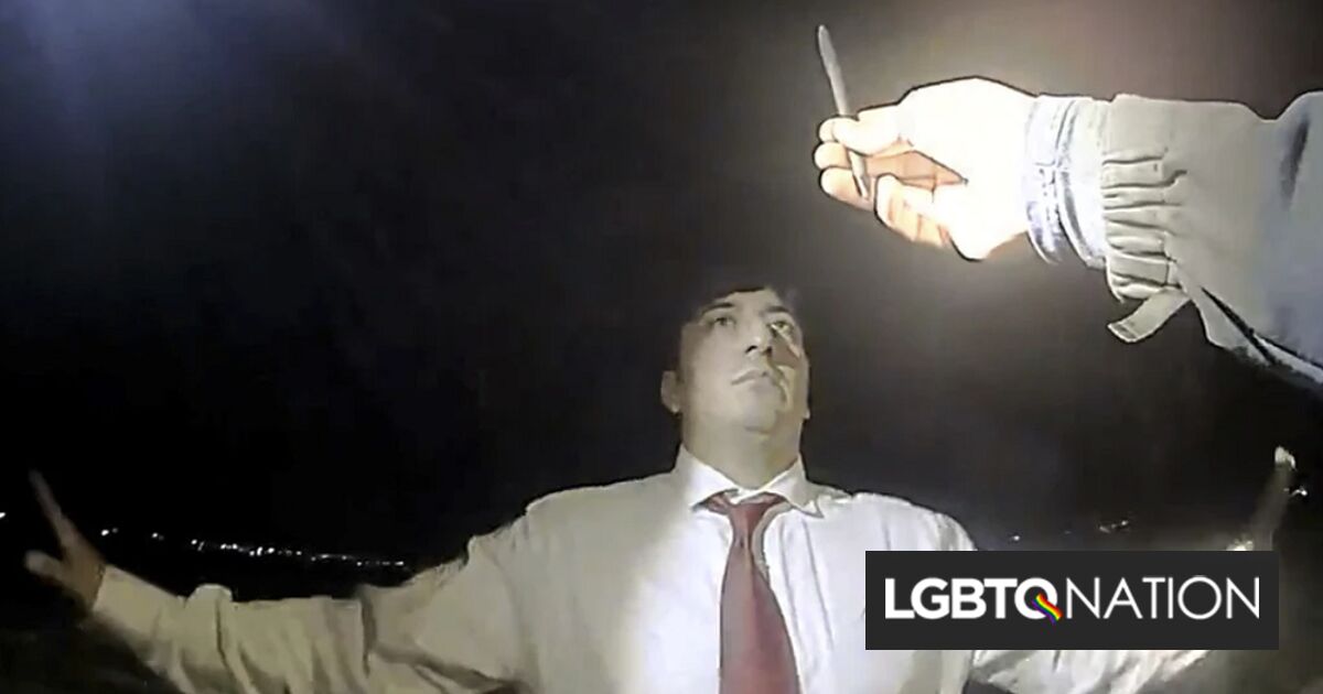 Legislador republicano multado con 1.000 dólares después de lanzar insultos homofóbicos a un policía