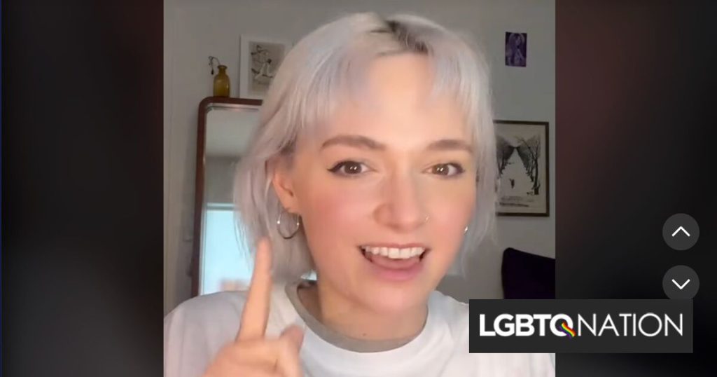 Los conservadores acaban de hacer una broma al tomar en serio el TikTok de un comediante bisexual