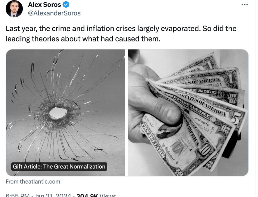 El tuit de Soros